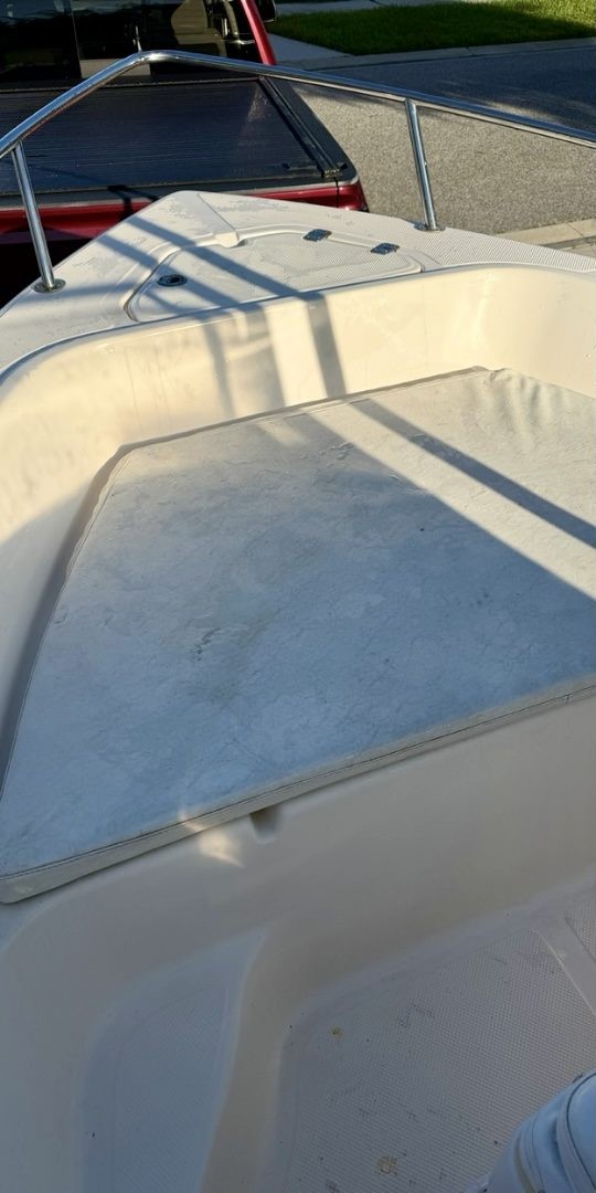 Bow cushions before cleaning